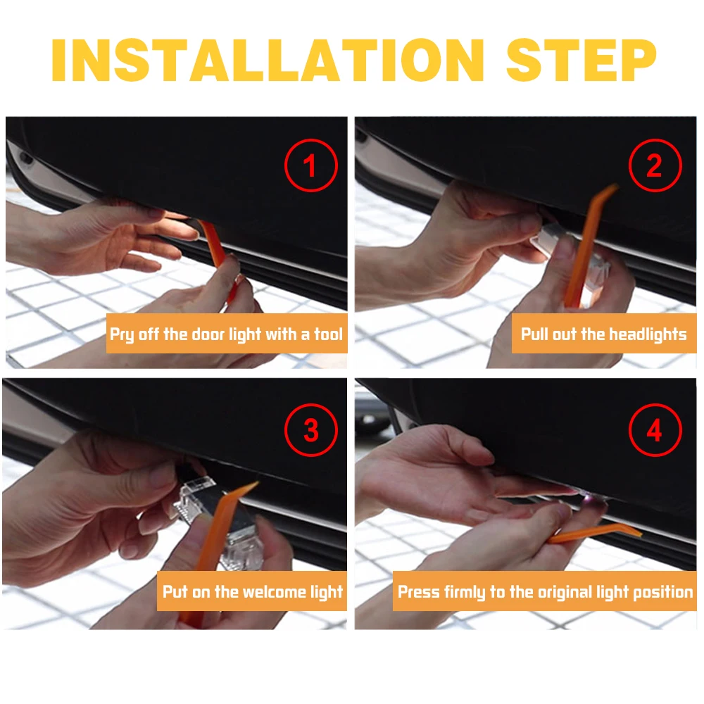 Светодиодный проектор с логотипом автомобильной двери для BMW X1 X3 X4 X6 X5 E70 1 3 5 6 7