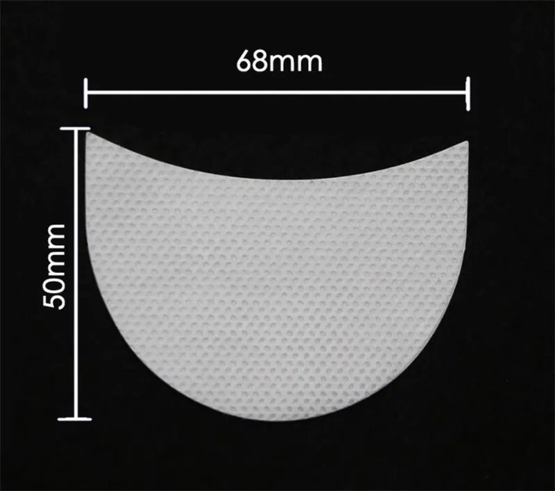 10 упак./лот 100 шт Тени для век щиты под подушечки глаз против одноразовые тени