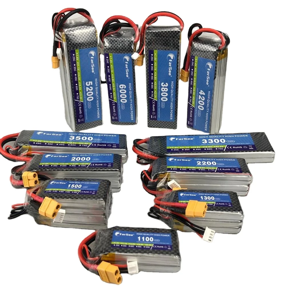 Farsoo RC LiPo батарея 3S 11 1 V 3500mAh 60C для РУ самолет квадротор вертолет Дрон