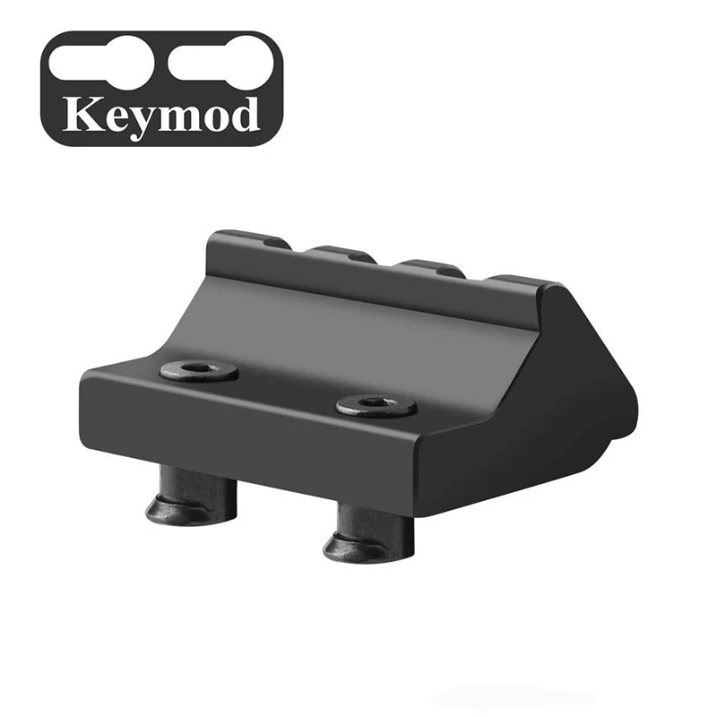 Magorui Keymod 3 слота 45 градусов угол крепление со смещением Пикатинни секции алюминия