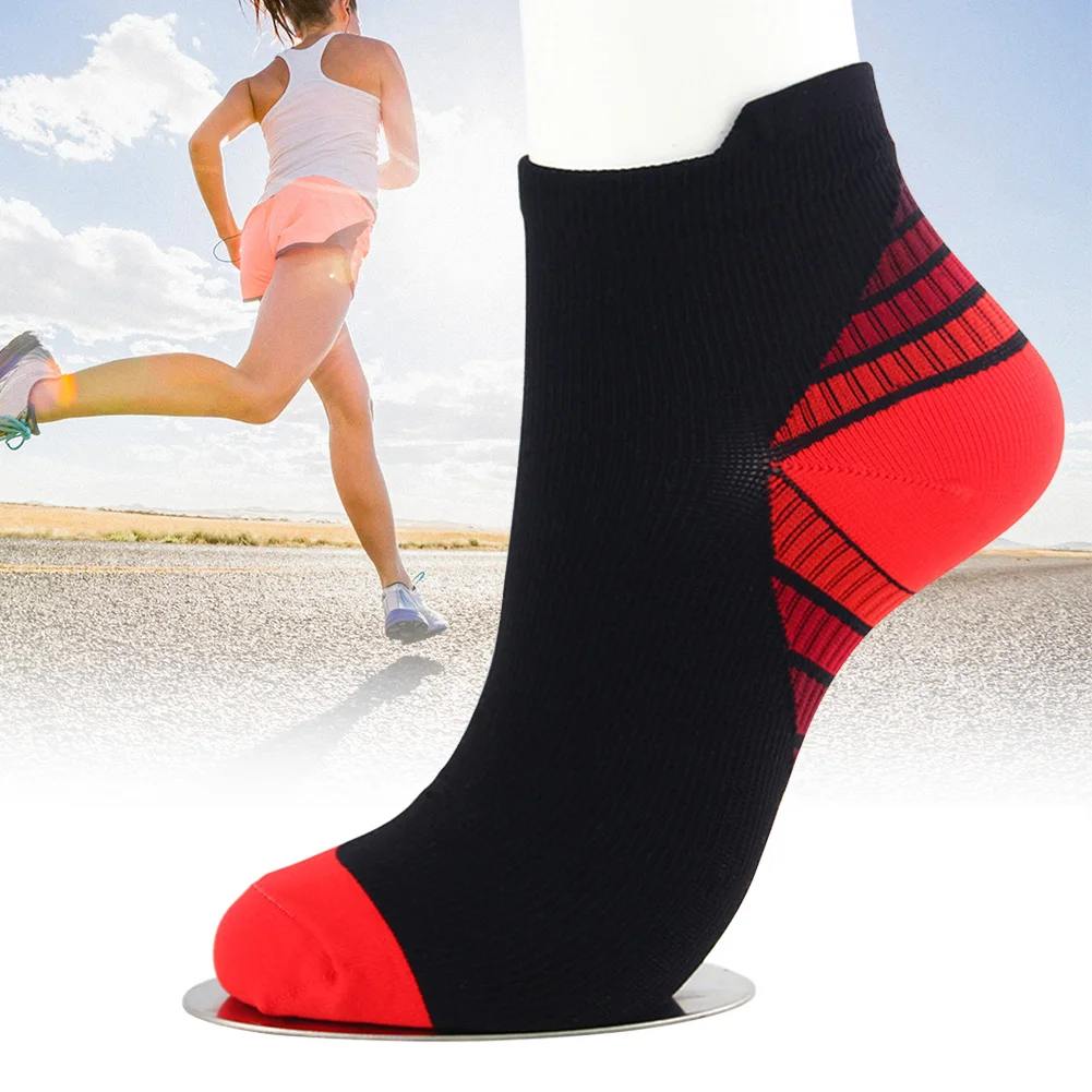 

Men Women Compression Sock Daily Arch Pain Sports Athletic Moisture Wicking Running Cycling Ankle Length Breathable Short