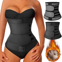 waist shaper women body shapers sweat sauna slimming belt girdles firm control waist trainer cincher plus size s 3xl shapewear