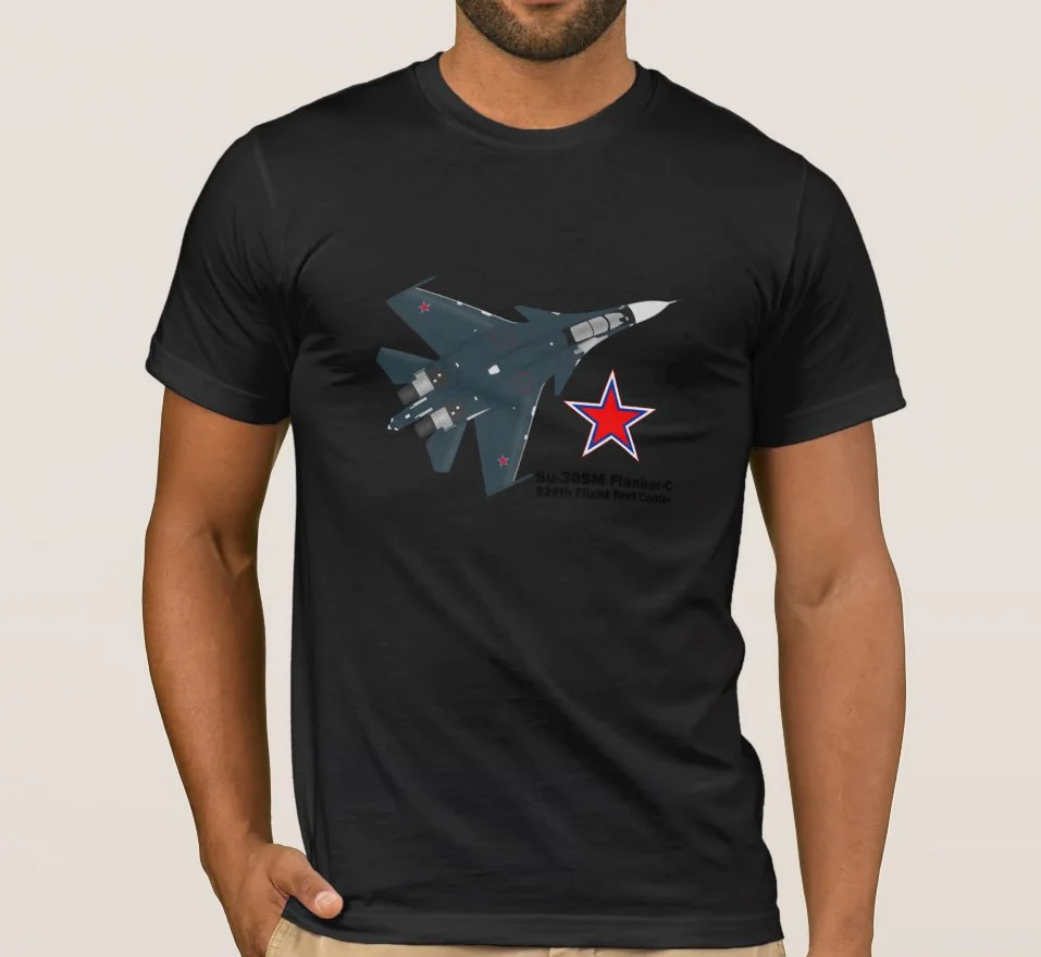 

Sukhoi Su-30SM Flanker-C Men's T Shirt