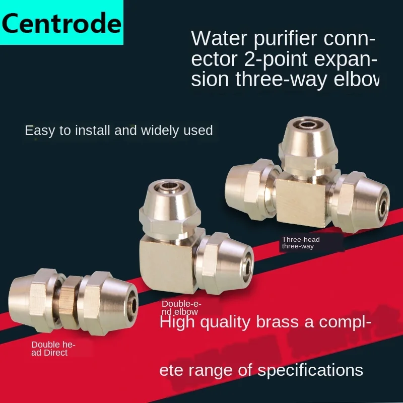 

Connector 1/4IN Quick Connector Tee Water Purifier Elbow Filter Water Dispenser PE Pipe Pure Water Machine Accessories