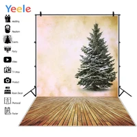 yeele christmas tree wood floor new year baby portrait photography backgrounds customized photographic backdrop for photo studio