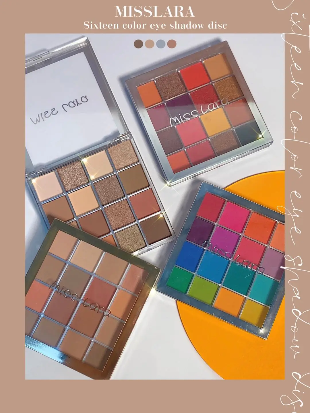 

16 Colors Glitter Eyeshadow Makeup Matte Eye Shadow Palette Shimmer And Shine Diamond Eyeshadow Powder Pigment Cosmetics