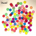 100 шт., цветные прозрачные магнитные диски, 1,9 см