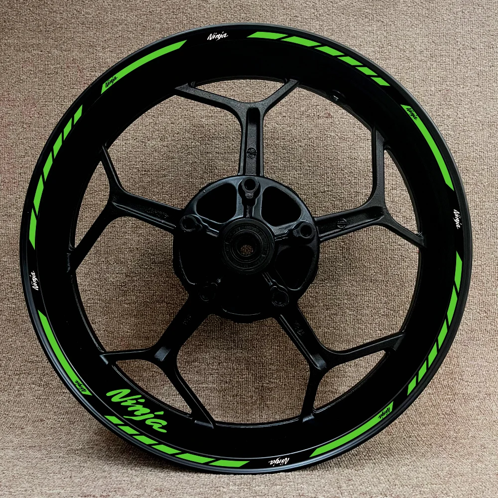Светоотражающая наклейка для мотоцикла Kawasaki 17 дюймов на ступицу колеса