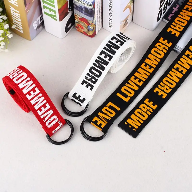 Крутые прочные подарки студенческие D кольца повседневные с буквенным принтом