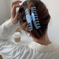 grab clip korean hair clip female hair accessories new candy color bath girl head shark clip large plate hair headdress female
