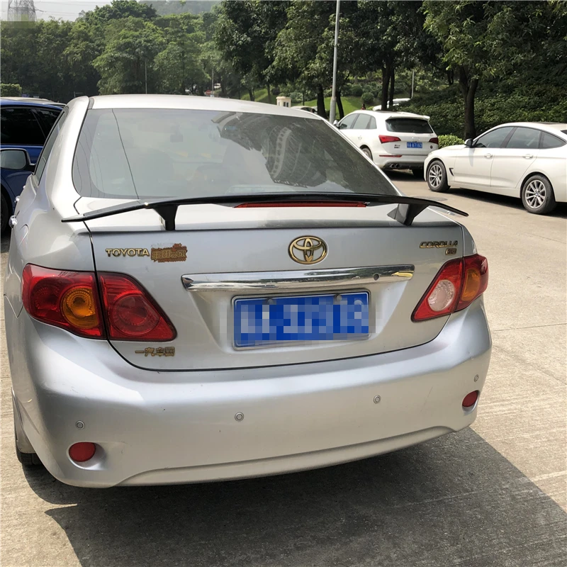 Спойлер для Toyota Corolla Sport ABS Материал заднего крыла автомобиля праймер цвет