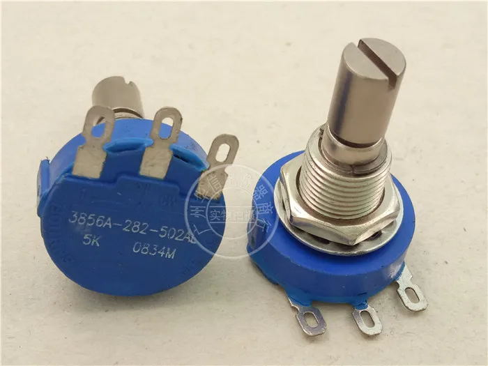 1pcs for Mexico import 3856A-282-102AL 1K sealed single potentiometer axle diameter 6.4MM (SWITCH) | Switches