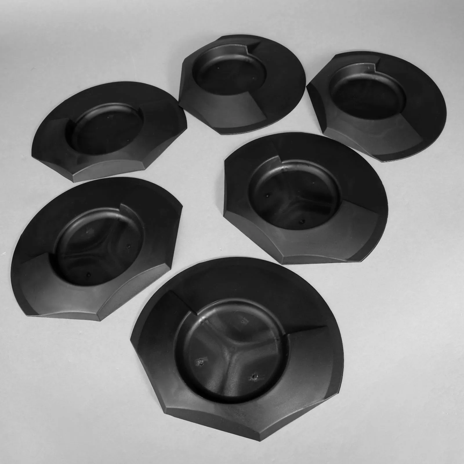 6 шт черный Пластик ответвление лужайки для гольфа &quotГрин&quot чашка отверстие в