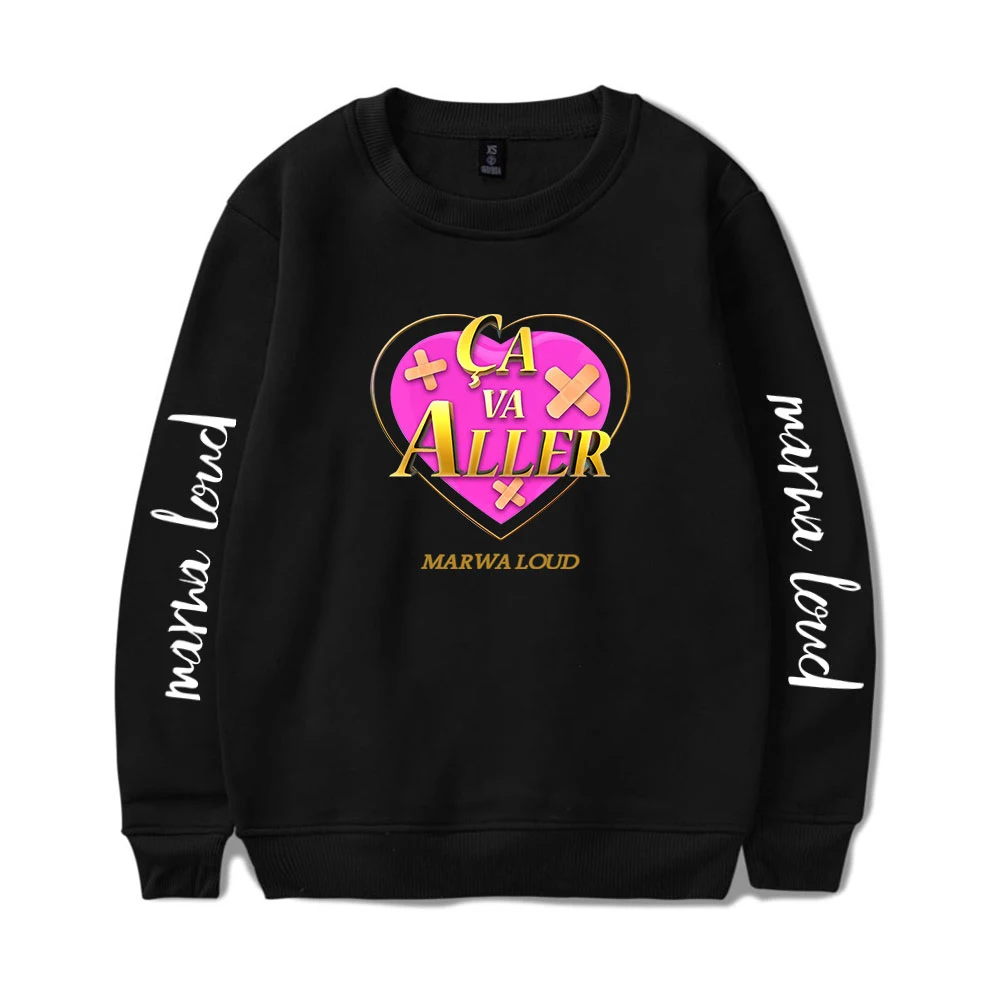 

WAMNI Marwa Loud Round Neck Sweatshirt Unisex Fashion Sweatshirt Pullover Harajuku Breathable Loose Hip Hop O-neck New Tops Hot