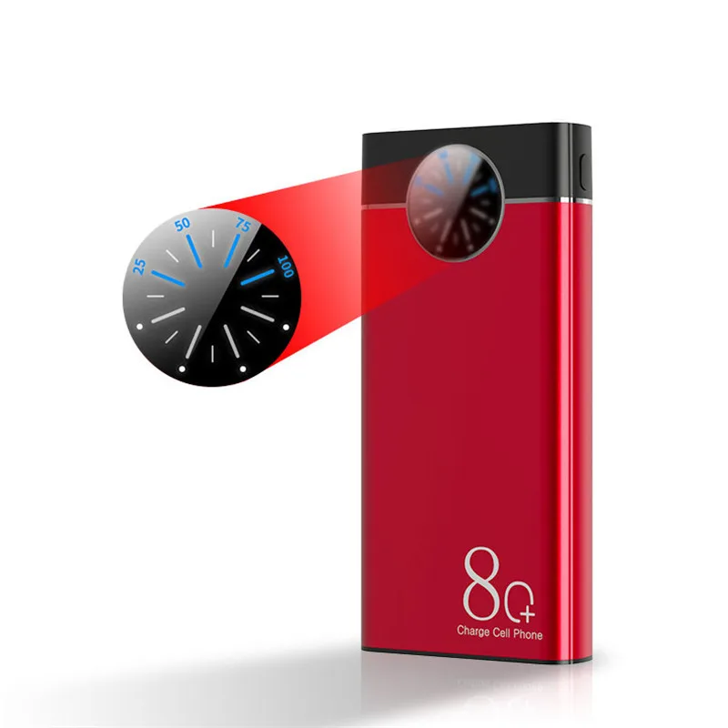 80000Mah Portable Power Bank Appliances 3.0 Mobile Roulette Monitor PD USB External Battery for iPhone Xiaomi | Мобильные телефоны