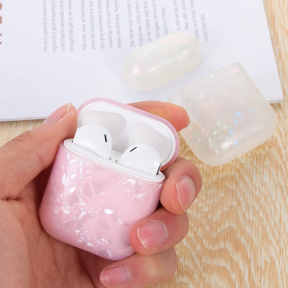 1 шт. чехол для Airpods мини наушники Пылезащитная наклейка чехол под мрамор оболочка кожа Bluetooth наушники защитные аксессуары