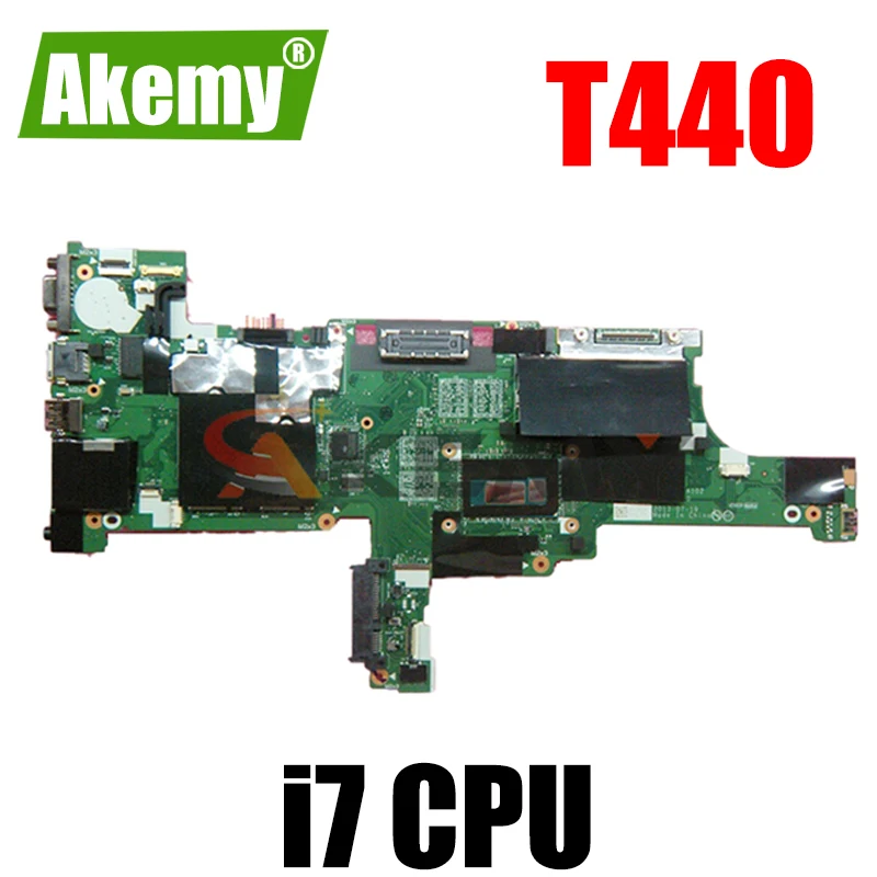 

For Lenovo Thinkpad T440 Laptop Motherboard VIVL0 NM-A102 With Intel i7 CPU 100% Fully Tested FRU 04X4024 04X4025 04X4039 04X404