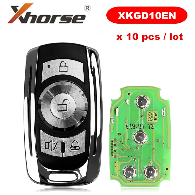 XHORSE XKGD10EN ключ для гаражной двери без батарейки 10 шт./лот| |