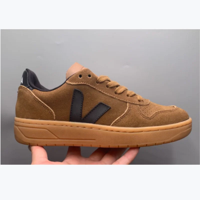 

Real Shot Original 24 Hours Delivery VEJA V10 Series Designer Fashion Brown Men Women Sneakers Casual Couples Shoes