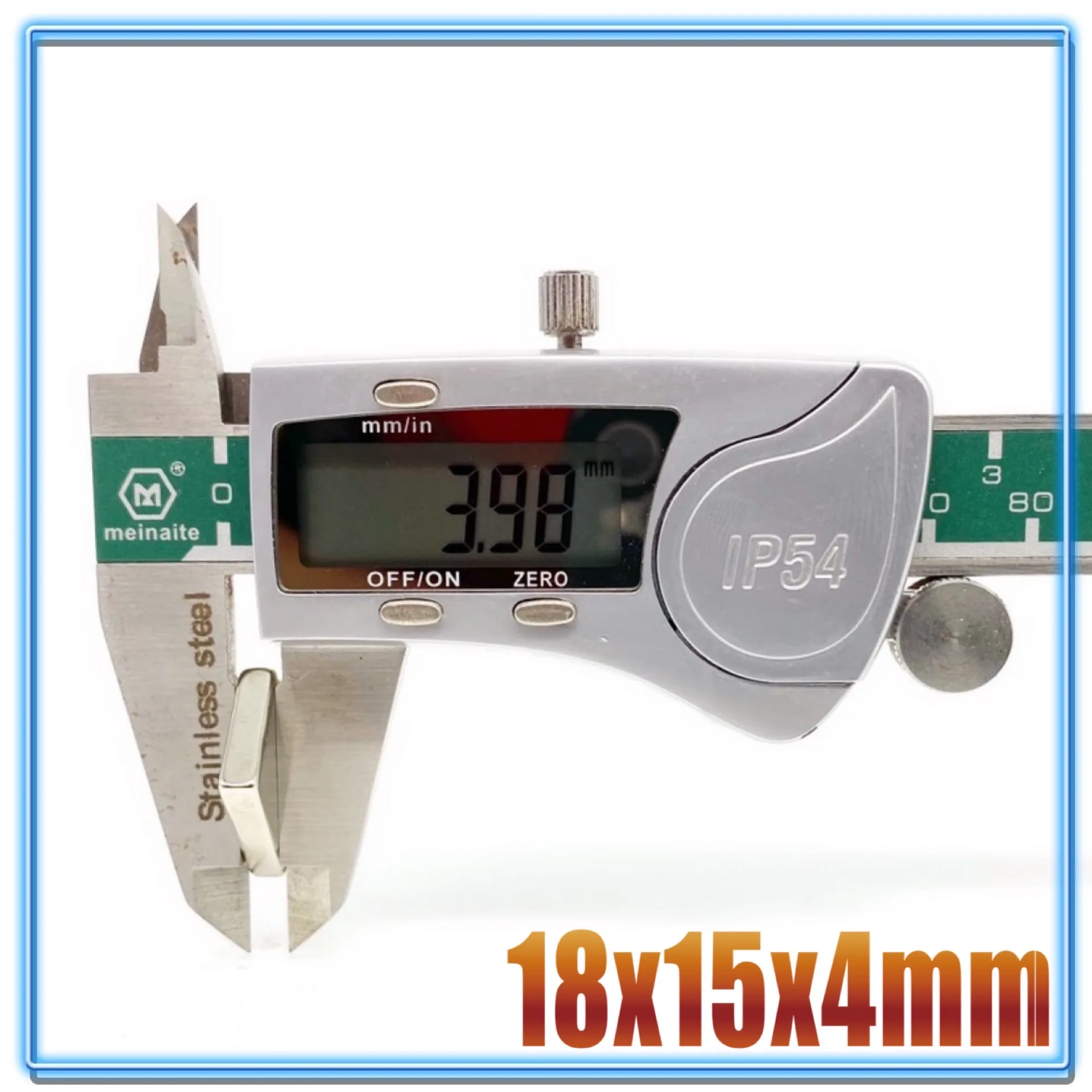 

5~200Pcs 18x15x4 Neodymium Magnet 18*15*4 N35 NdFeB Magnets Block Super Powerful Strong Permanent Magnetic imanes Block