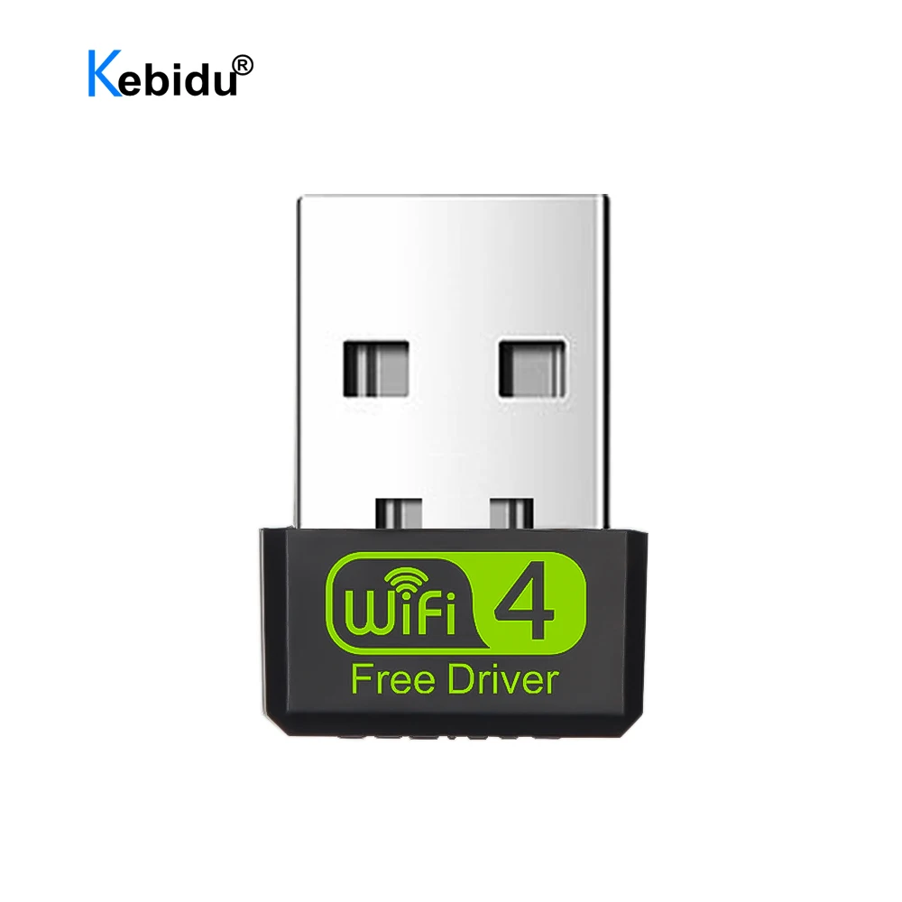 RTL 8188 Chip Wifi USB Receiver 150Mbps Wi-Fi Adapter For PC USB Ethernet WiFi Dongle 2.4G Wireless Network Card Free Driver