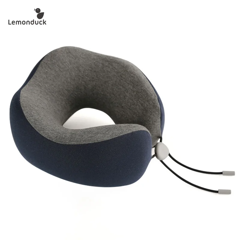aliexpress - U Shape Memory Foam Neck Pillows Soft Slow Travel Pillow for Sleeping Car Air Flight Inflatable Head Chin Support Cushion Pillow