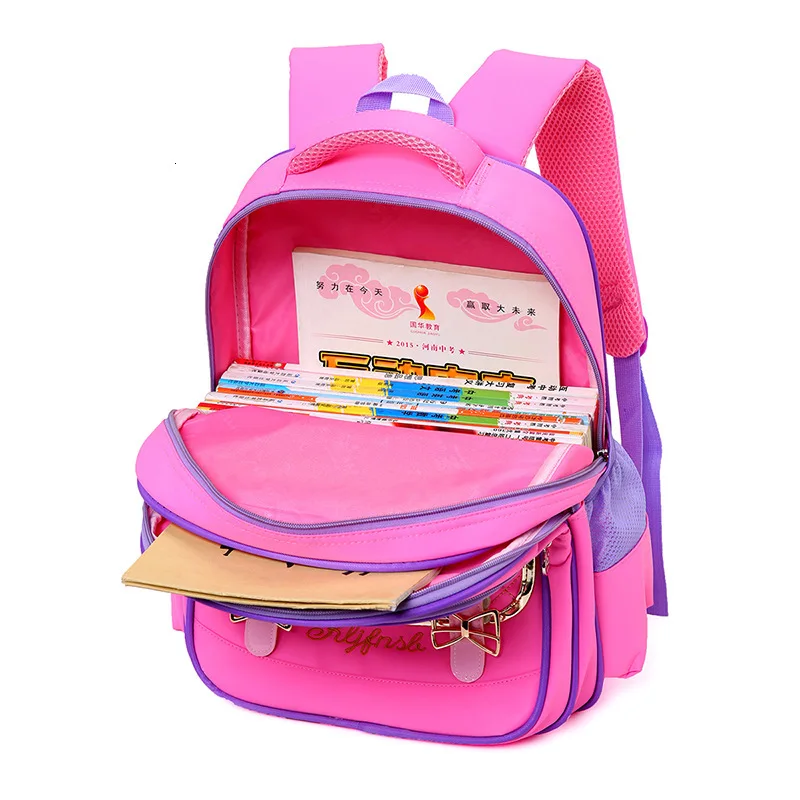 Children School Backpacks Lovely Printing School bags For Girls Waterproof princess Backpacks Kids School bags satchel mochilas