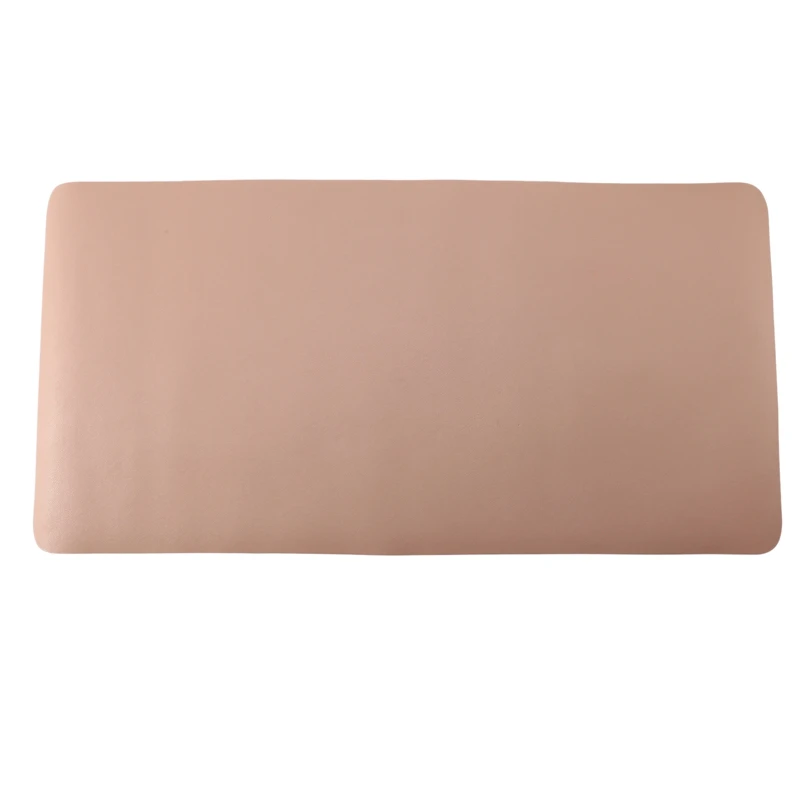 

Mouse Pad, Ultra-Thin Waterproof Leather Double-Sided Keyboard Pad, Suitable For Work/Entertainment/Learning-Khaki