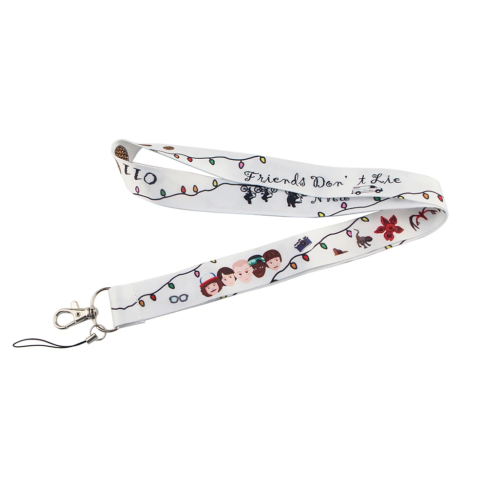 jf1035 hot tv show neck strap lanyards keychain holder id card passport hanging rope lariat lanyard key chain friend gifts free global shipping