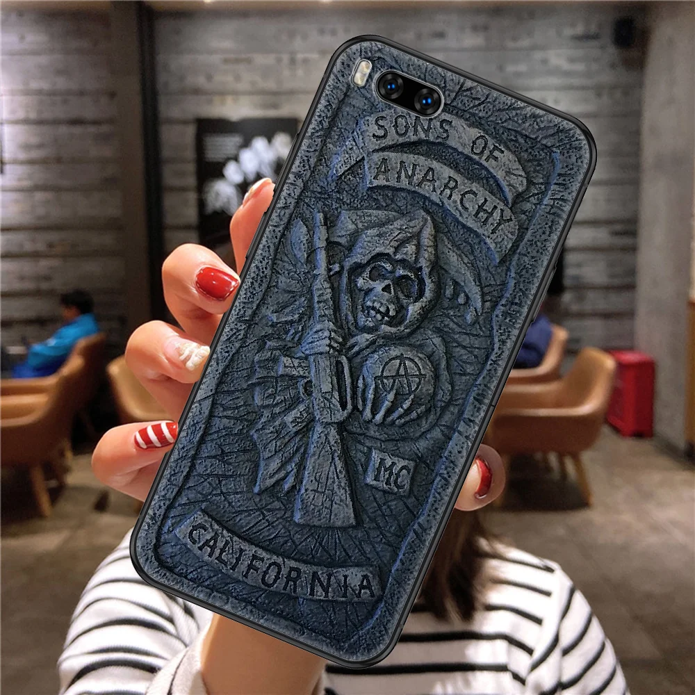 Чехол-накладка для Xiaomi Mi Max Note 3 A2 A3 8 9 9T 10 Lite Pro силиконовый с изображением сынов
