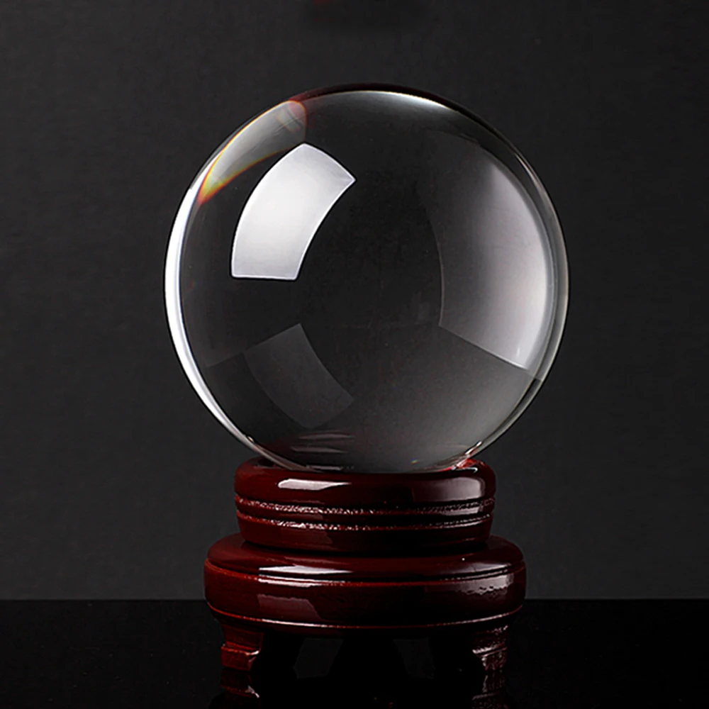 

40mm Magic Asian Natural Quartz Clear Crystal Healing Ball Sphere Photography Lens Ball Photo Prop Background
