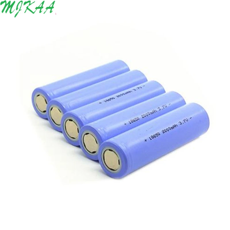 18650 2000mAh 3 7 v литий ионный фиолетовый литиевый перезаряжаемый аккумулятор для
