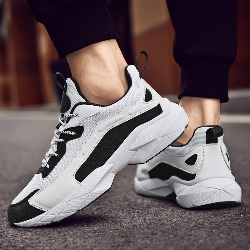 

Hot Sell Fashion Spring Summer Men's Sneakers Comfort Breathable Mesh Men Running Shoes Lightweight Walking Sneakers Men Shoes