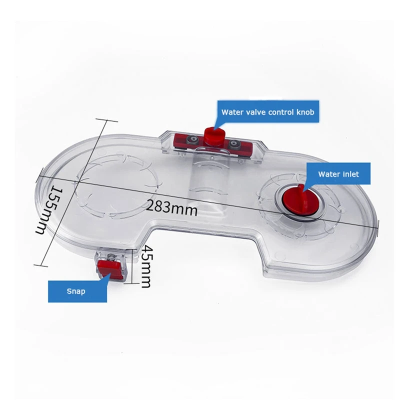 

Electric Mopping Vacuum Brush and Cleaner Cleaning Cloth for Dyson V7 V8 V10 V11 Replaceable Parts with Water Tank Set