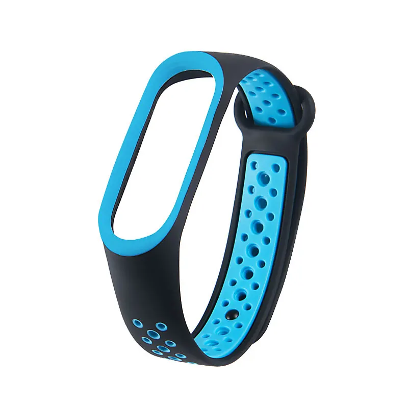 

MotionFit Silicone Strap For Xiaomi Mi Band 3 4 Breathable Straps Replacement M4 Plus Bracelet For MiBand 3 4 Smart Watch Wrist