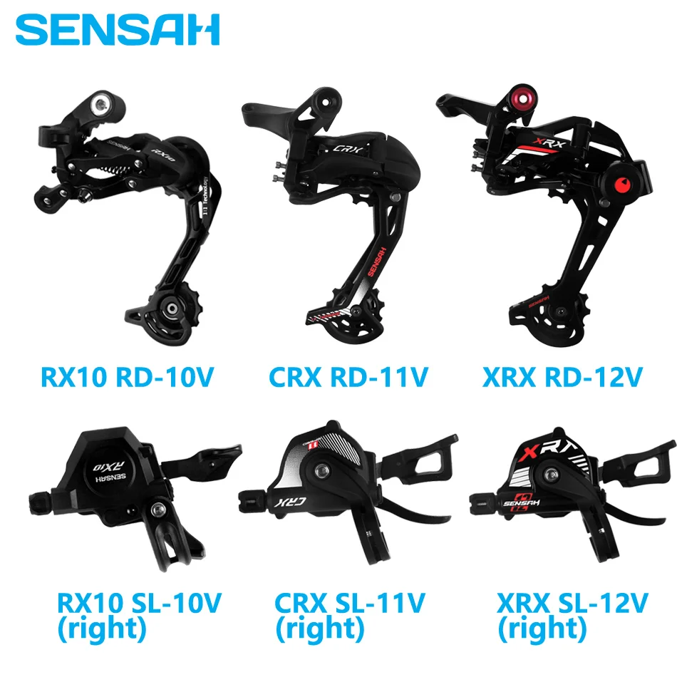 Триггер для горного велосипеда SENSAH MTB 7 8 скоростей задний переключатель RX10 CRX XRX