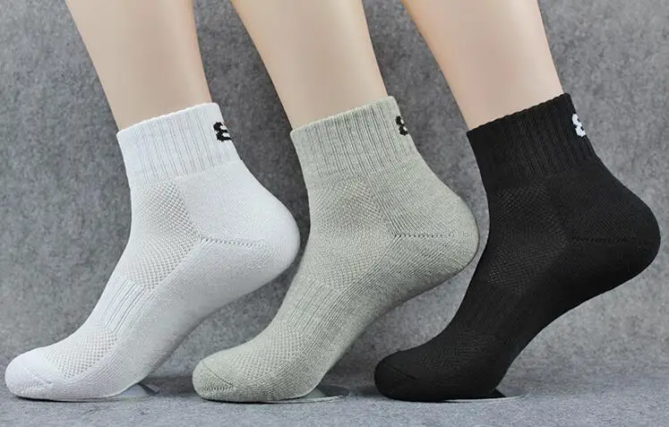 Носки мужские сетчатые дышащие хлопковые утепленные подкладка под полотенца 12