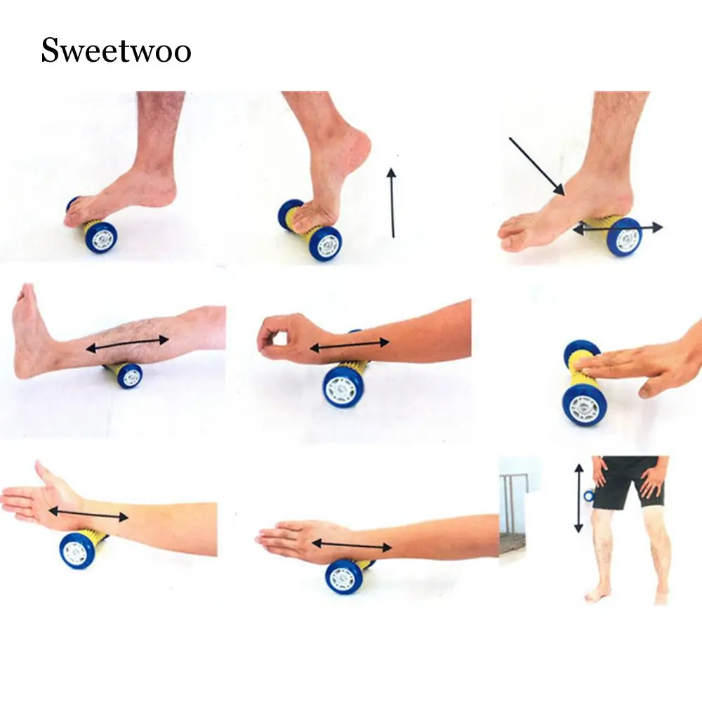 Йоги стопы Фитнес Пилатес массажный роллер для йоги блоки поезд тренажерный зал