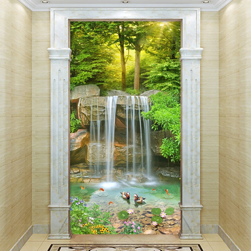 Настенная Роспись по фото индивидуальному заказу Большие Настенные обои с