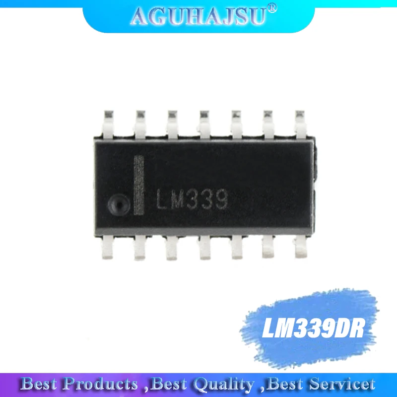 20 шт. LM339DR SOP14 LM339 SOP LM339DT SMD LM339DR2G новый четырехъядерный чип-Компаратор напряжения |