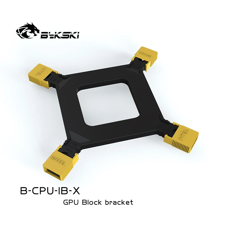 

Bykski CPU Water Block Bracket Support holder For Intel 115X 1200 1366 775,Motherboard Backplate B-CPU-IB-X