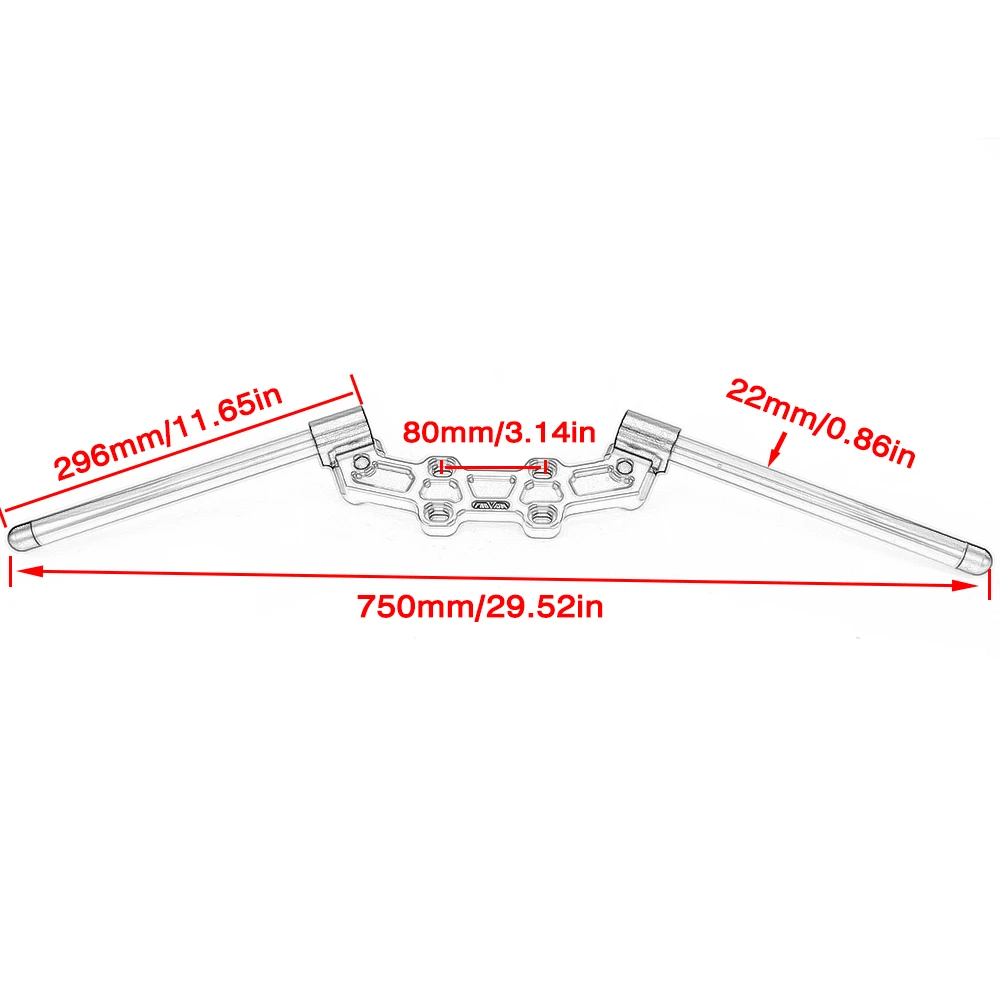 

Clip On Handlebar For Honda CB650R 2019 2020 2021 Adjustable Handle Bar CB 650R 650 R