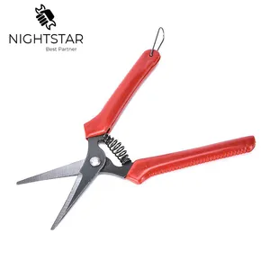 Садовые ножницы из углеродистой стали, садовые ножницы с прямой головкой, садовые ножницы