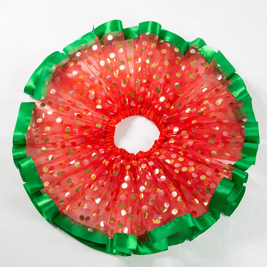 Детские вечерние костюмы для девочек юбка-пачка рождественской вечеринки