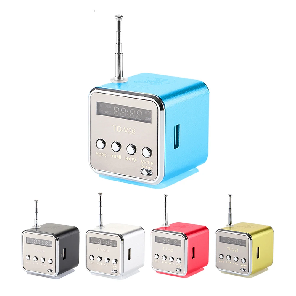 Портативный мини-динамик Micro SD TF карта USB диск музыкальный усилитель стерео