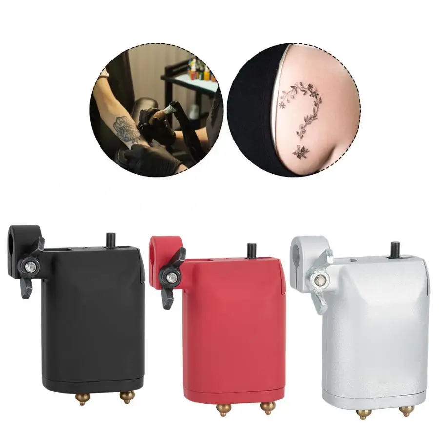 Tattoo Pen Strong Motor Plastic Steel Rotary Machine Liner Shader Gun Permanent Makeup Tool Make Up | Красота и здоровье