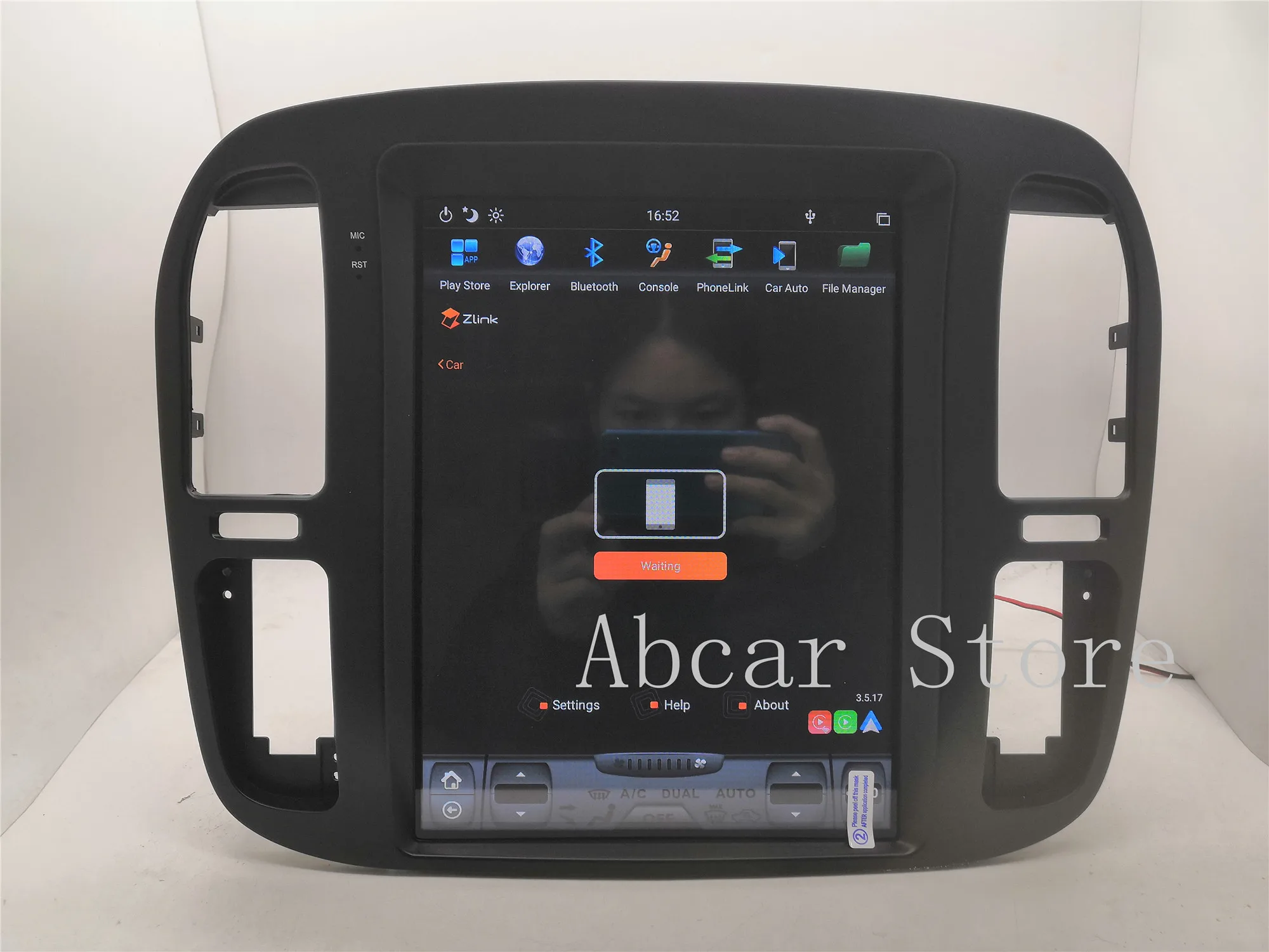 Автомобильный dvd плеер в стиле Tesla Android 9 0 GPS навигация для TOYOTA LAND CRUISER LC100 LEXUS LX470 1999