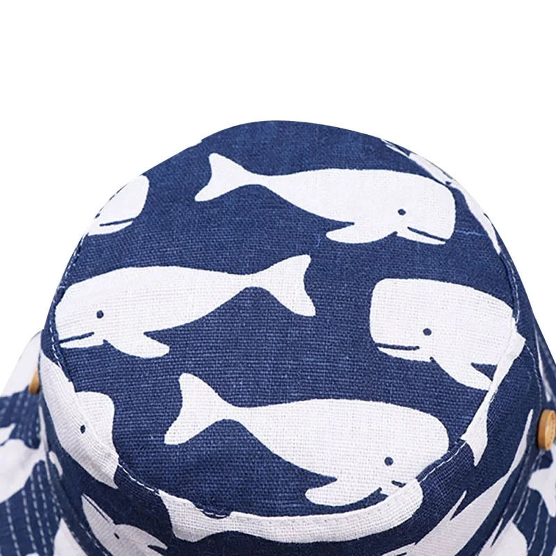 Boys Cap Baby Sun Hat Summer Children Panama Unisex Beach Girls Bucket Cartoon Infant Cap3 | Детская одежда и обувь