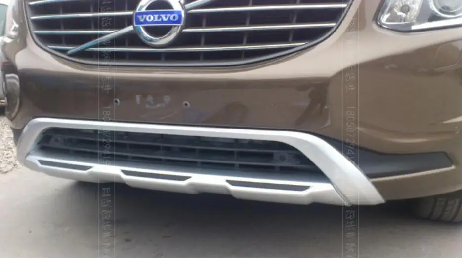 Stainless steel Car Front Rear Bumper Protector Guard Plate Fits For VOLVO XC60 2014 2015 2016 2017 | Автомобили и мотоциклы