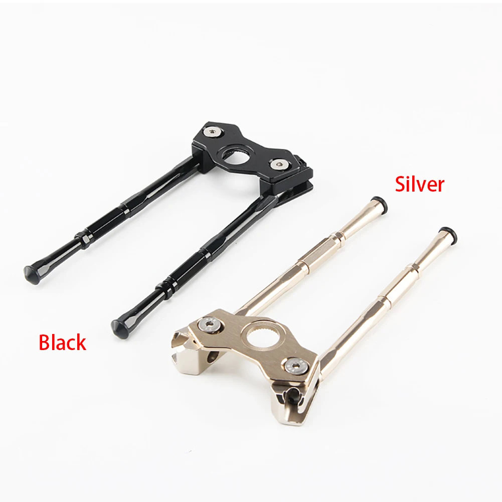 

Lightweight Sturdy Cycling Bicycle Kickstand Outdoor Adjustable Crank Parking Rack Road Bike Brace Foot Support Aluminum Alloy